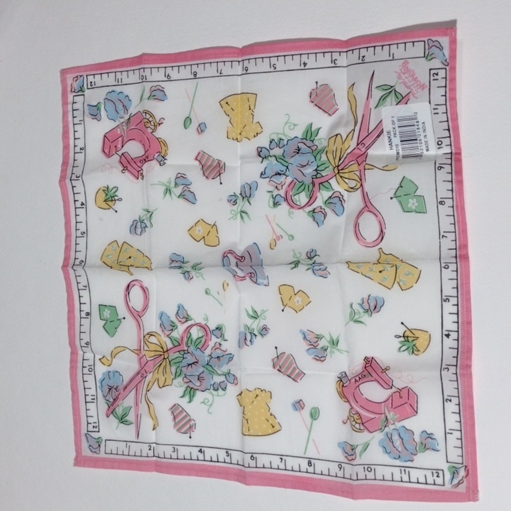 2/$20 Handkerchief 13" Square Moda Fabrics Rare